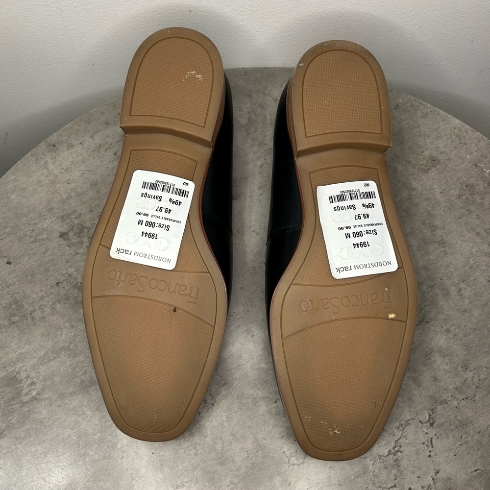 NEW Franco Sarto Carlina Leather Loafer - Picture 5 of 8